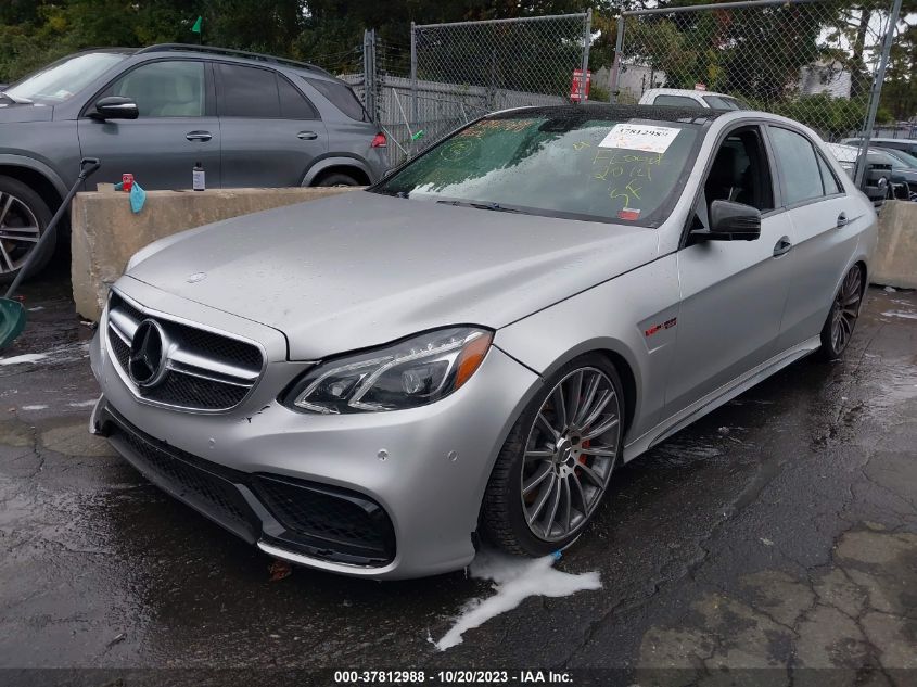 2014 MERCEDES-BENZ E 63 AMG S 4MATIC - WDDHF7GB7EA978083