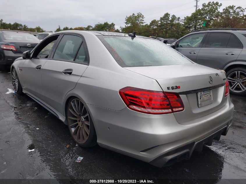 2014 MERCEDES-BENZ E 63 AMG S 4MATIC - WDDHF7GB7EA978083