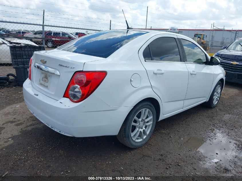 2013 CHEVROLET SONIC LT - 1G1JC5SH2D4120787