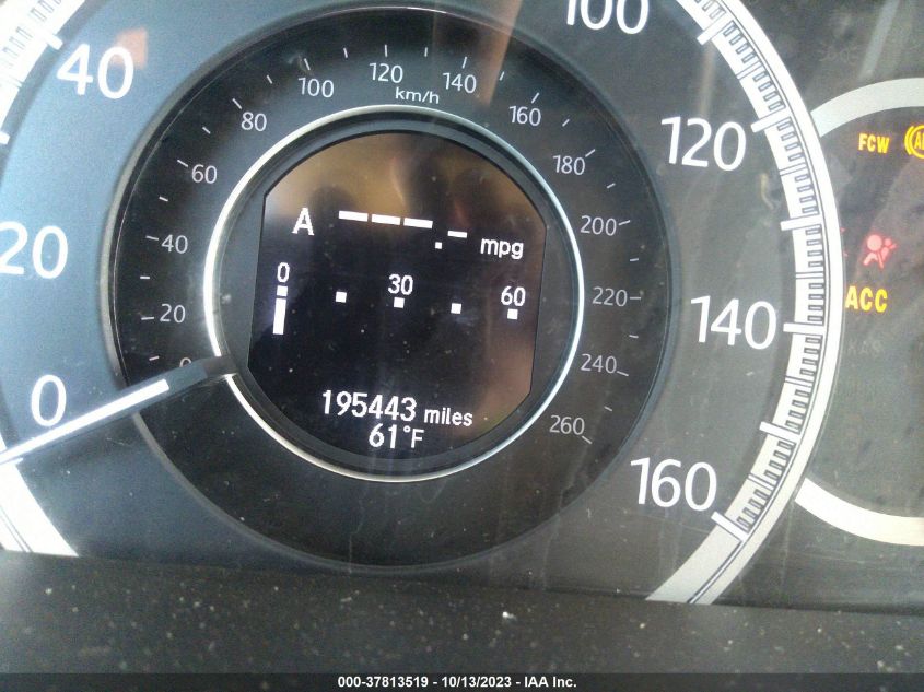2013 HONDA ACCORD TOURING - 1HGCR3F91DA041913