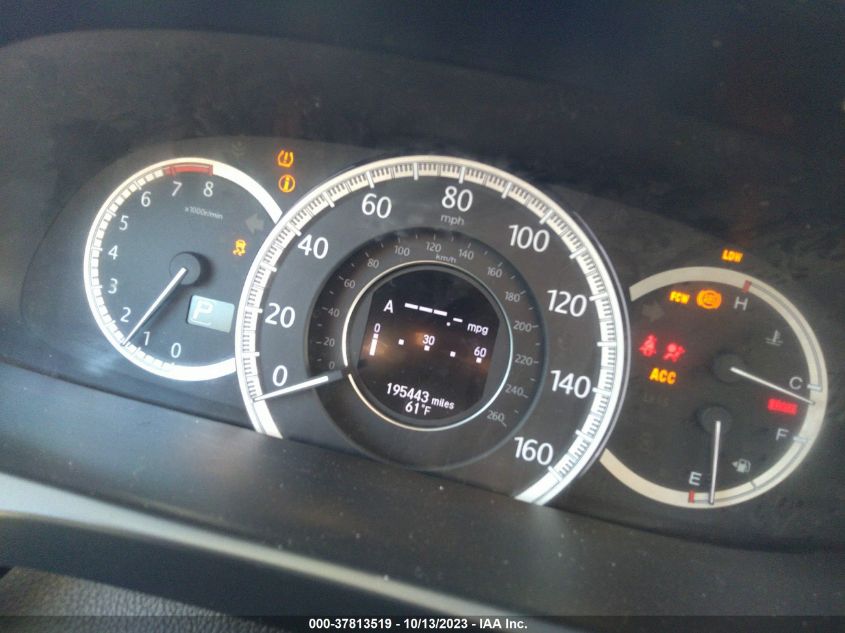 2013 HONDA ACCORD TOURING - 1HGCR3F91DA041913