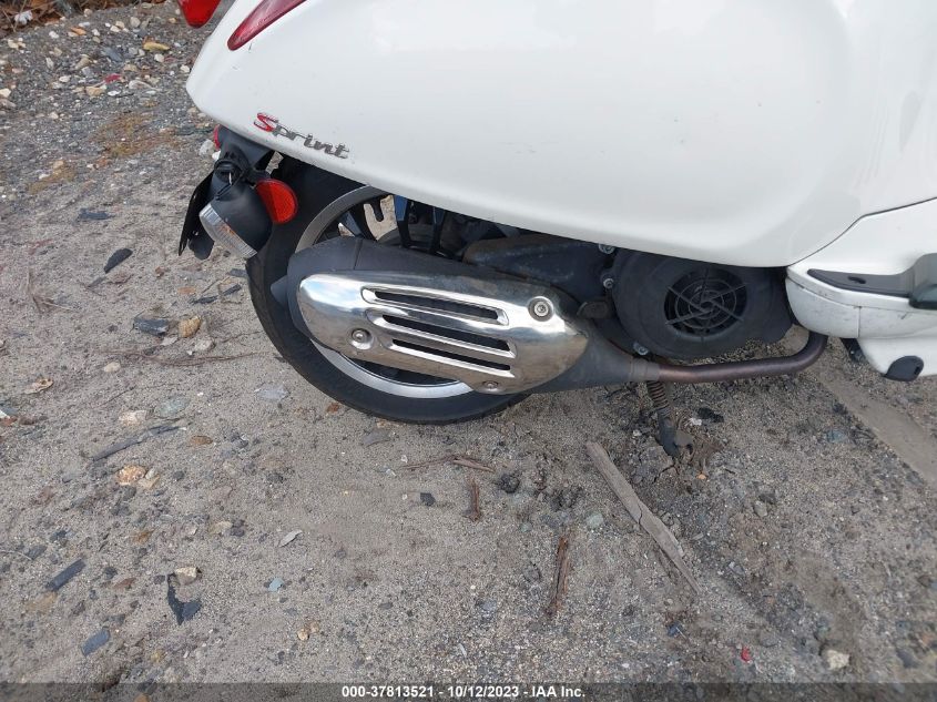 2018 VESPA SPRINT 150 3V ZAPM818G6J5800130