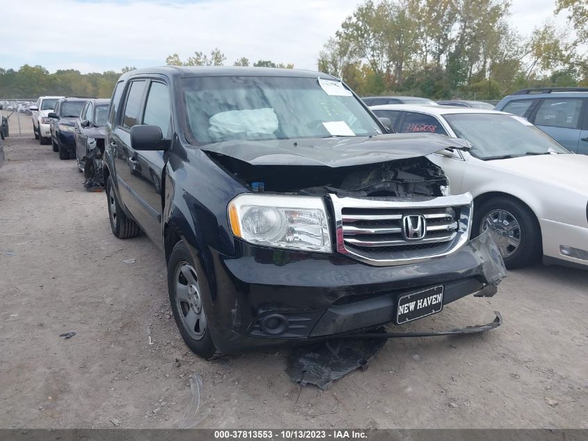 2014 HONDA PILOT LX - 5FNYF4H2XEB039492