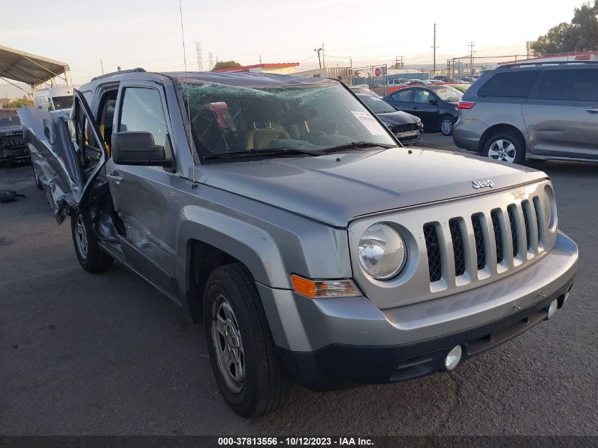 2016 JEEP PATRIOT SPORT - 1C4NJPBAXGD600108
