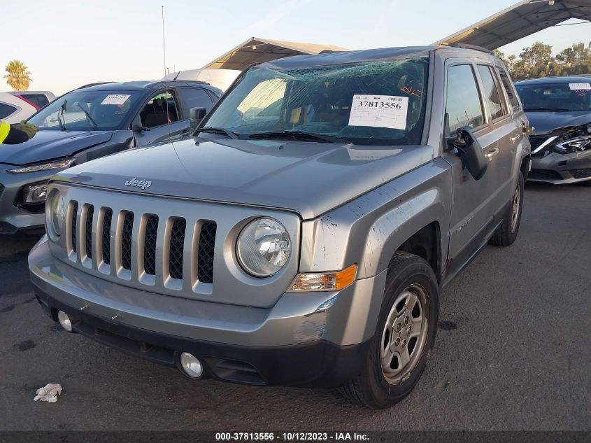 2016 JEEP PATRIOT SPORT - 1C4NJPBAXGD600108