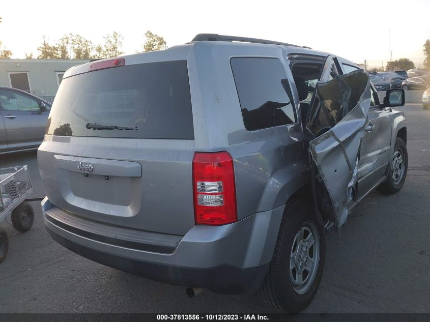 2016 JEEP PATRIOT SPORT - 1C4NJPBAXGD600108