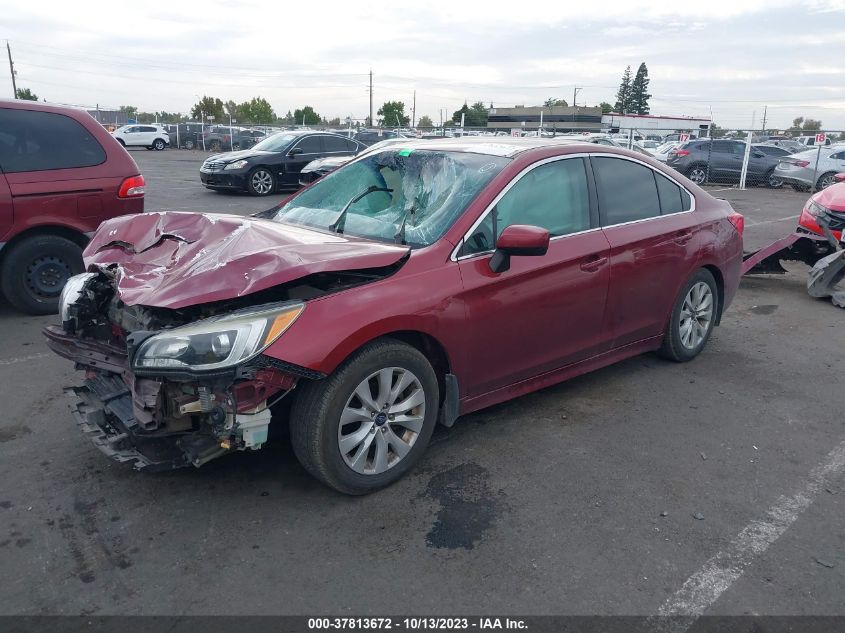 2015 SUBARU LEGACY 2.5I PREMIUM - 4S3BNAC61F3037985