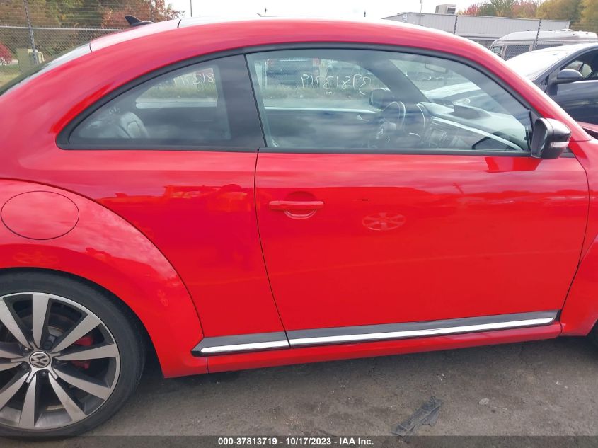 2013 VOLKSWAGEN BEETLE COUPE 2.0T TURBO W/SUN/SND/NAV 3VWVA7AT0DM608038
