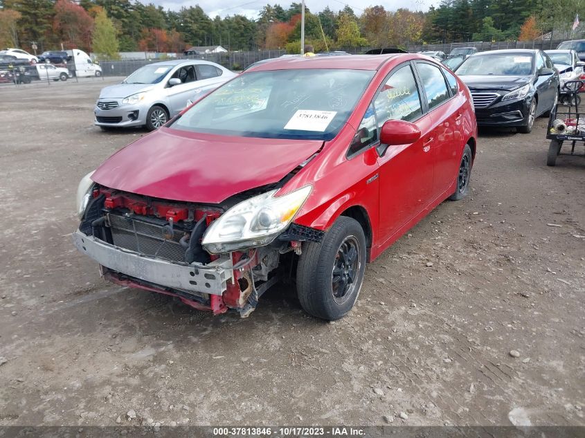 2013 TOYOTA PRIUS ONE/TWO/THREE/FOUR/FIVE - JTDKN3DU3D1631026