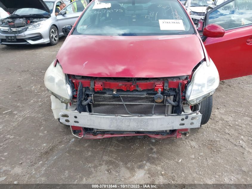 2013 TOYOTA PRIUS ONE/TWO/THREE/FOUR/FIVE - JTDKN3DU3D1631026