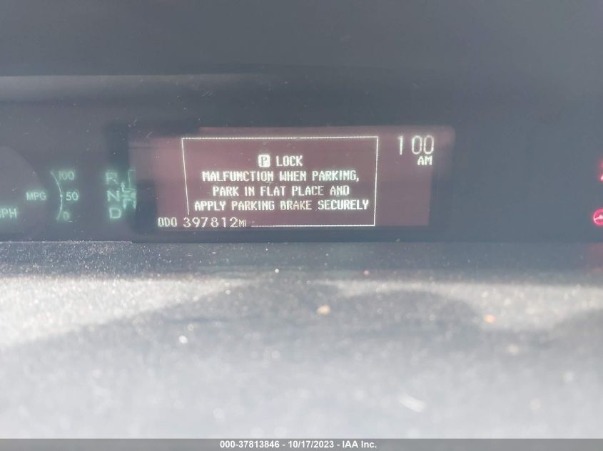 2013 TOYOTA PRIUS ONE/TWO/THREE/FOUR/FIVE - JTDKN3DU3D1631026