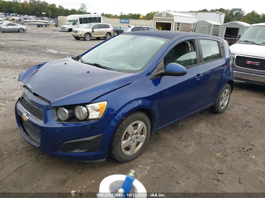 2014 CHEVROLET SONIC LS - 1G1JA6SHXE4188283