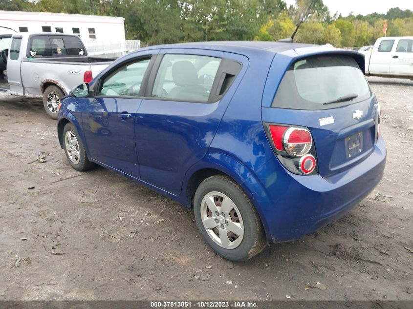 2014 CHEVROLET SONIC LS - 1G1JA6SHXE4188283