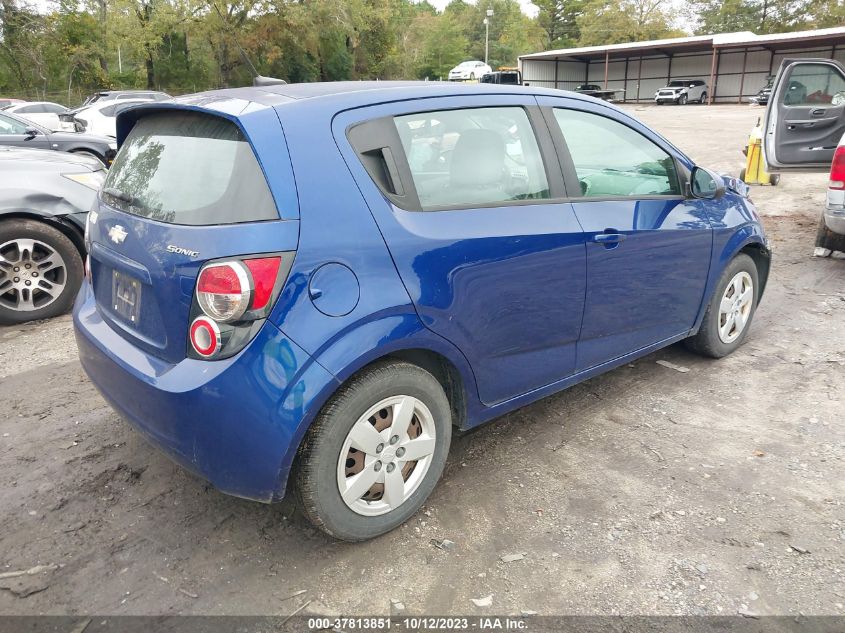 2014 CHEVROLET SONIC LS - 1G1JA6SHXE4188283