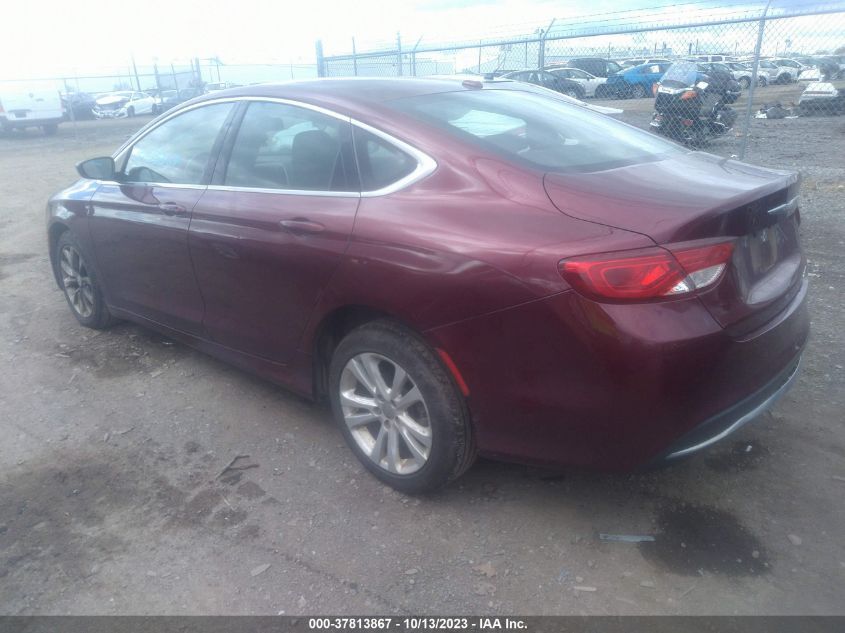 2016 CHRYSLER 200 LIMITED - 1C3CCCAB1GN136936