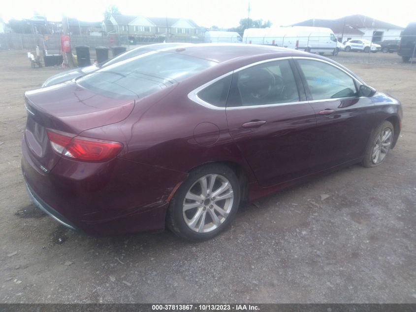 2016 CHRYSLER 200 LIMITED - 1C3CCCAB1GN136936