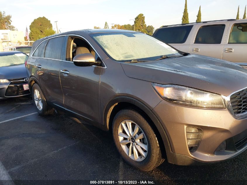 2019 KIA SORENTO LX - 5XYPG4A3XKG449113