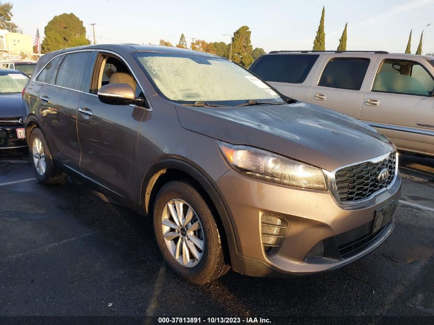 2019 KIA SORENTO LX - 5XYPG4A3XKG449113