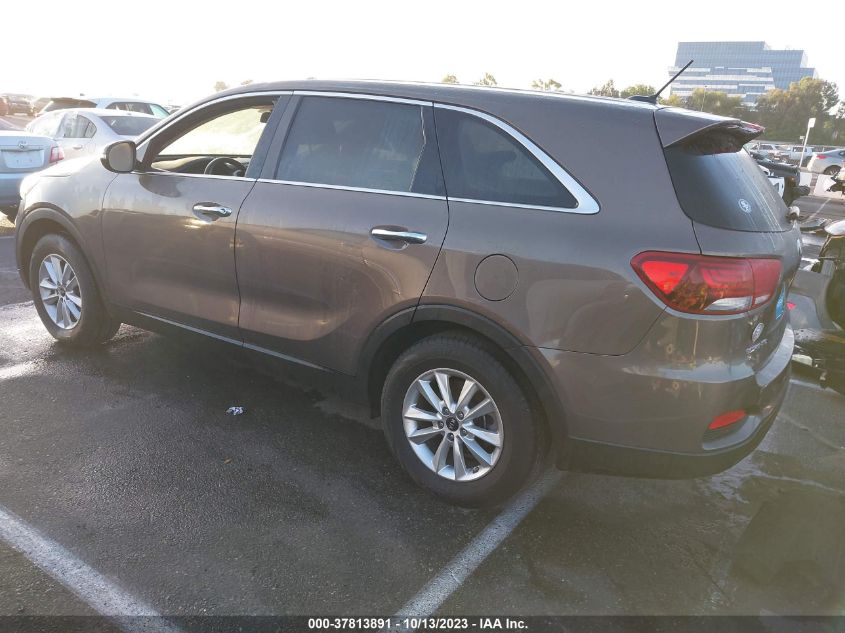 2019 KIA SORENTO LX - 5XYPG4A3XKG449113