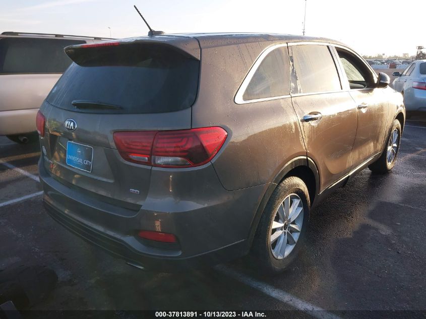 2019 KIA SORENTO LX - 5XYPG4A3XKG449113