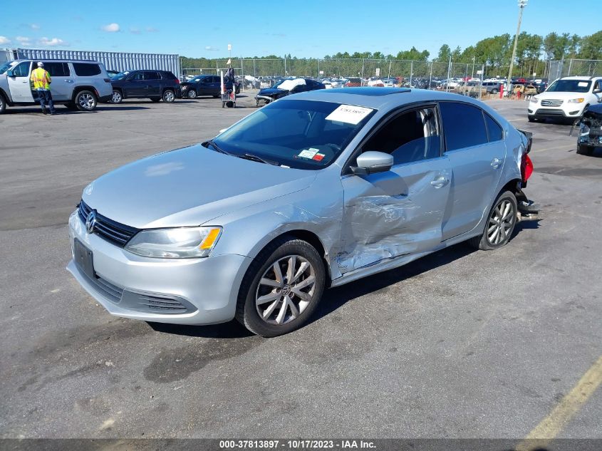 2013 VOLKSWAGEN JETTA SEDAN SE W/CONVENIENCE/SUNROOF - 3VWDP7AJ8DM298715