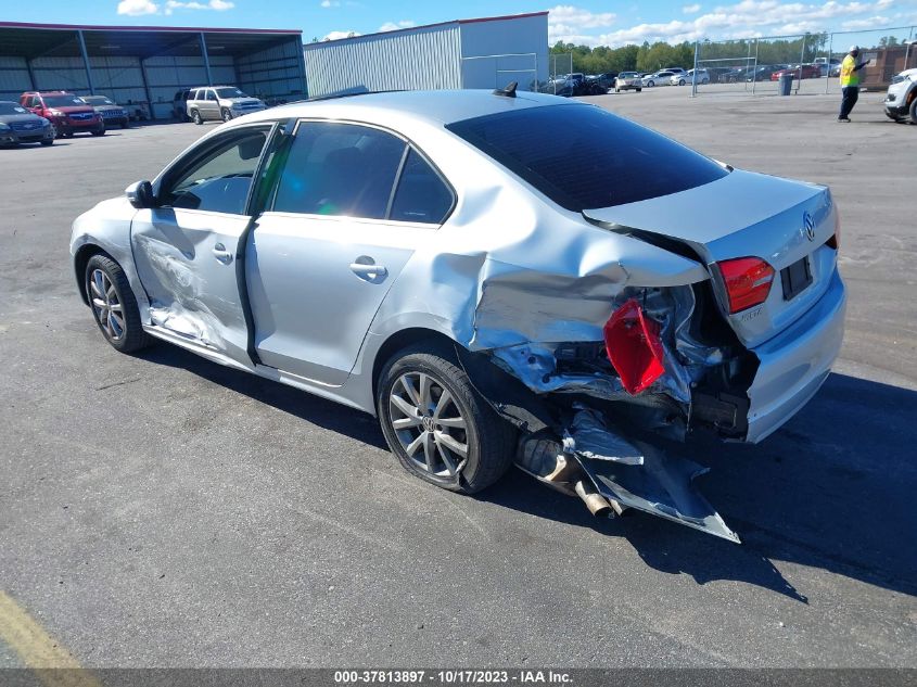 2013 VOLKSWAGEN JETTA SEDAN SE W/CONVENIENCE/SUNROOF - 3VWDP7AJ8DM298715