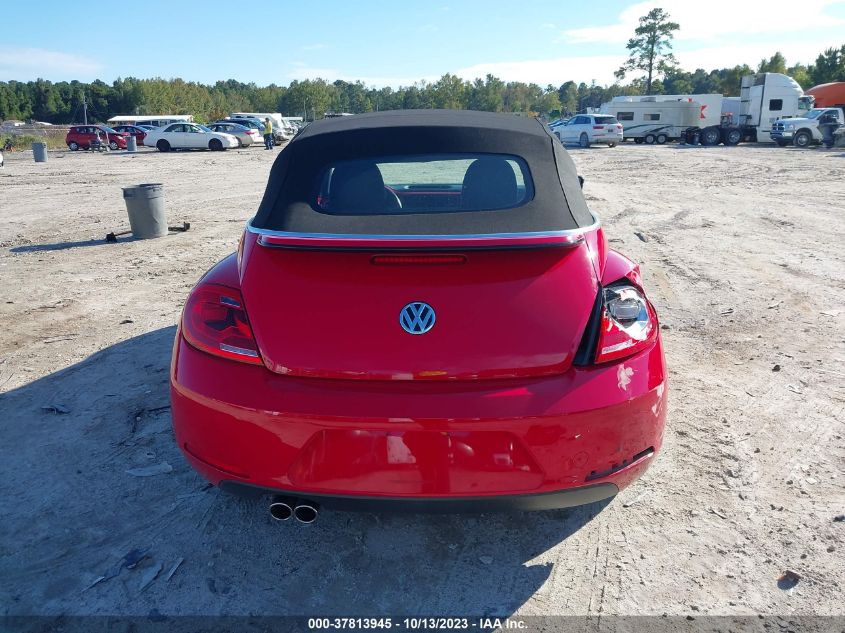 2013 VOLKSWAGEN BEETLE CONVERTIBLE 2.5L 3VW5P7ATXDM829550