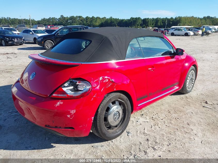 2013 VOLKSWAGEN BEETLE CONVERTIBLE 2.5L 3VW5P7ATXDM829550