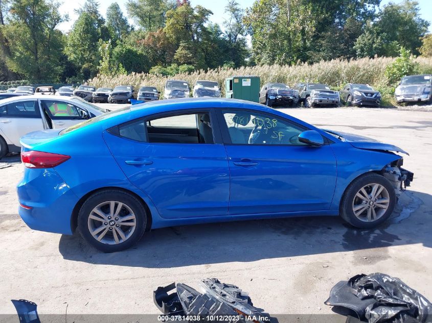 2017 HYUNDAI ELANTRA SE - KMHD84LF4HU223689