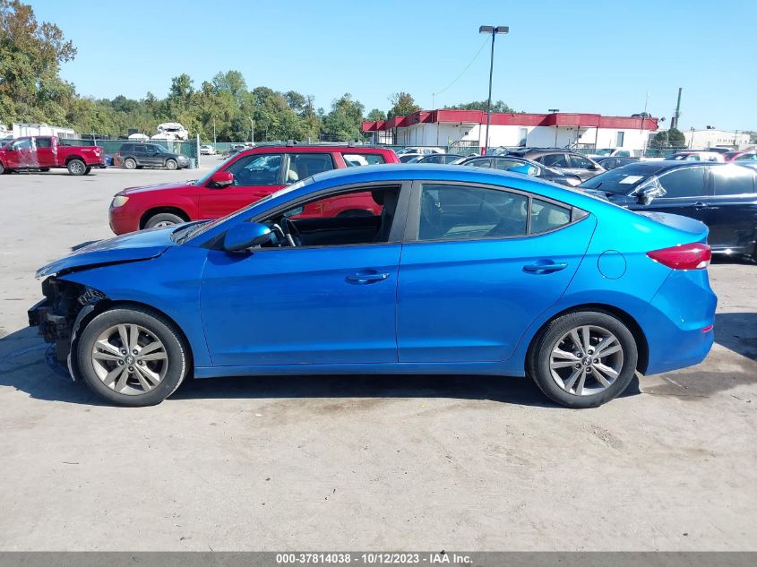 2017 HYUNDAI ELANTRA SE - KMHD84LF4HU223689