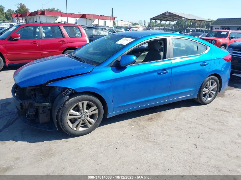 2017 HYUNDAI ELANTRA SE - KMHD84LF4HU223689