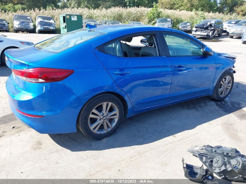 2017 HYUNDAI ELANTRA SE - KMHD84LF4HU223689