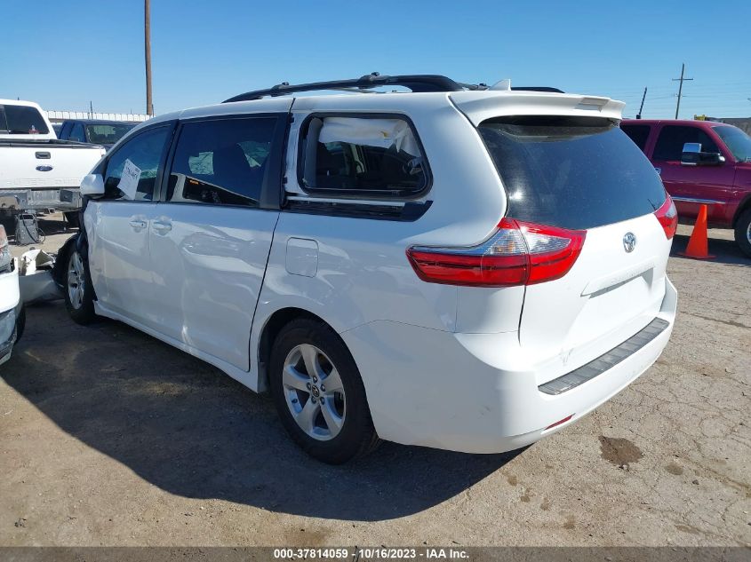 VIN 5TDKZ3DCXLS072622 2020 TOYOTA SIENNA LE
