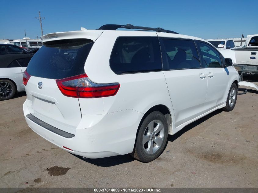 VIN 5TDKZ3DCXLS072622 2020 TOYOTA SIENNA LE