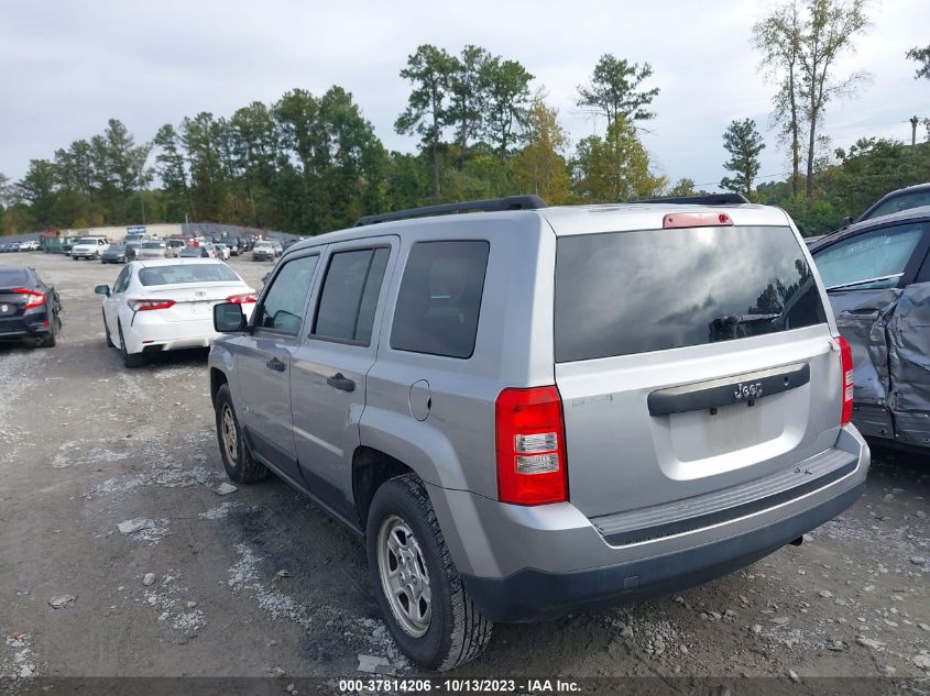 2014 JEEP PATRIOT SPORT - 1C4NJPBB3ED794390