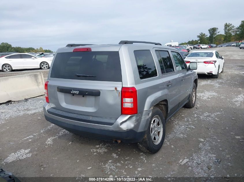 2014 JEEP PATRIOT SPORT - 1C4NJPBB3ED794390