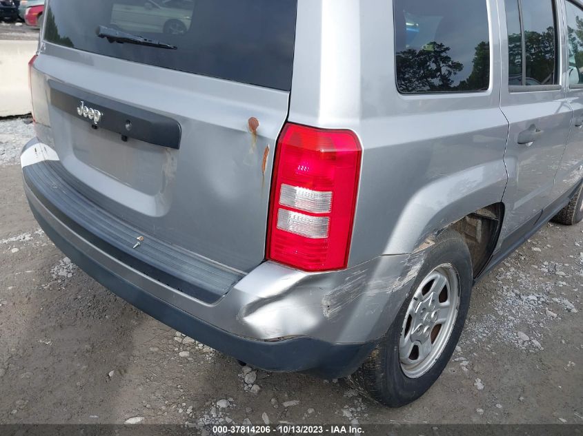 2014 JEEP PATRIOT SPORT - 1C4NJPBB3ED794390