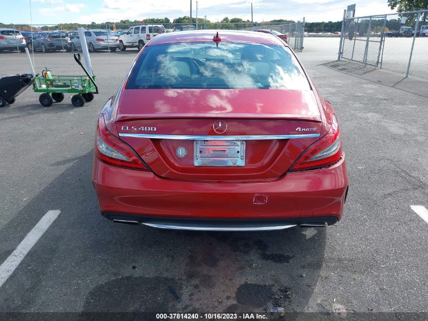 2015 MERCEDES-BENZ CLS-CLASS CLS 400 WDDLJ6HB1FA149576