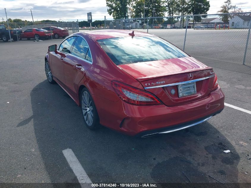 2015 MERCEDES-BENZ CLS-CLASS CLS 400 WDDLJ6HB1FA149576