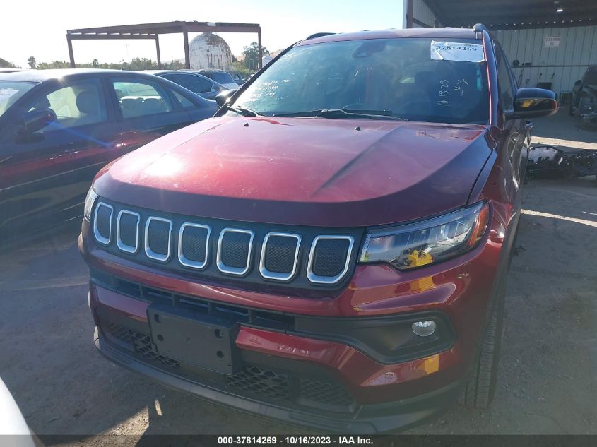 2022 JEEP COMPASS LATITUDE - 3C4NJDBB7NT116752