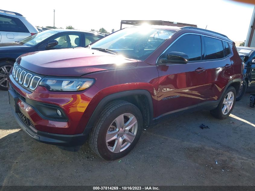 2022 JEEP COMPASS LATITUDE - 3C4NJDBB7NT116752