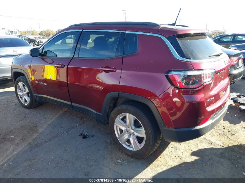 2022 JEEP COMPASS LATITUDE - 3C4NJDBB7NT116752