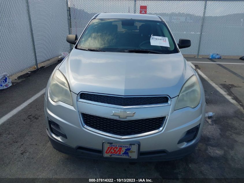 2013 CHEVROLET EQUINOX LS - 2GNALBEK5D6318556