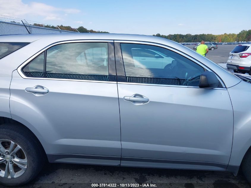 2013 CHEVROLET EQUINOX LS - 2GNALBEK5D6318556