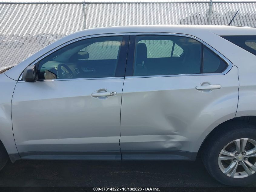 2013 CHEVROLET EQUINOX LS - 2GNALBEK5D6318556