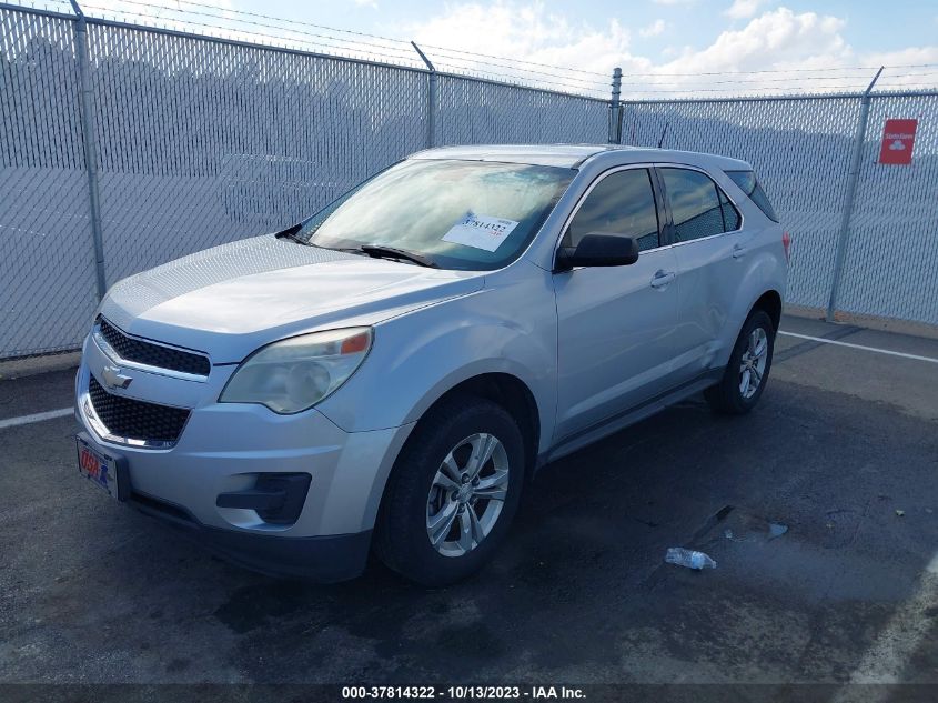 2013 CHEVROLET EQUINOX LS - 2GNALBEK5D6318556