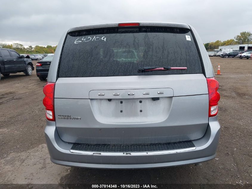 2013 DODGE GRAND CARAVAN SXT - 2C4RDGCG8DR640109