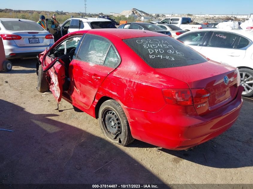 2013 VOLKSWAGEN JETTA SEDAN S - 3VW2K7AJ3DM252943