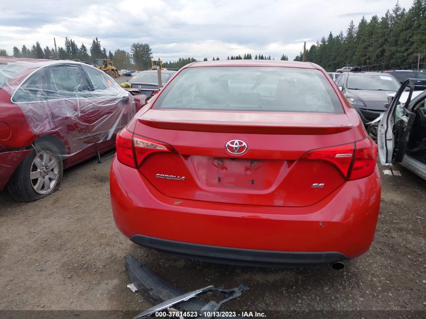 2017 TOYOTA COROLLA L/LE/XLE/SE - 2T1BURHE2HC861294