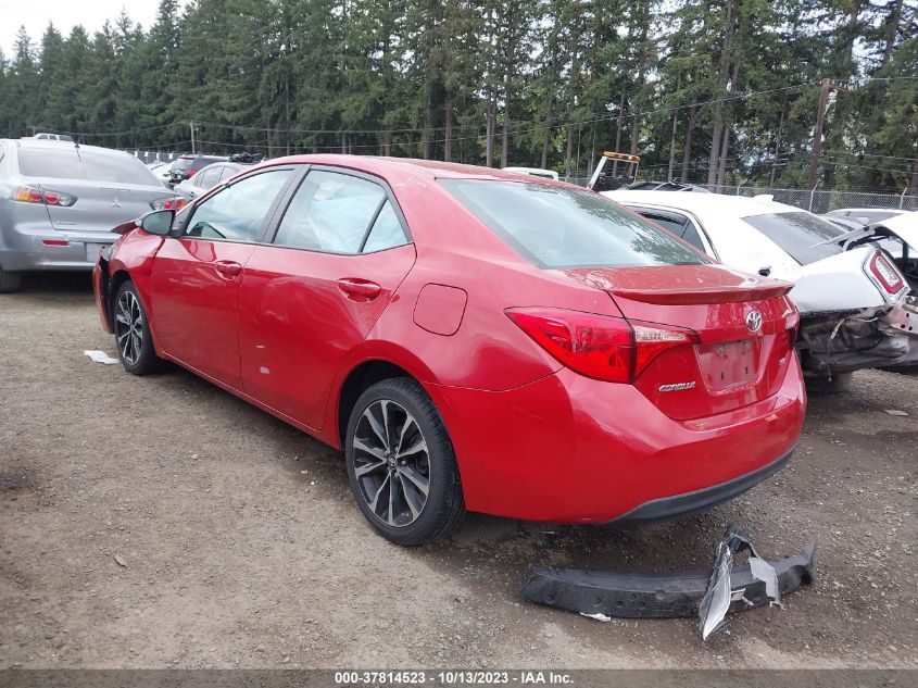 2017 TOYOTA COROLLA L/LE/XLE/SE - 2T1BURHE2HC861294